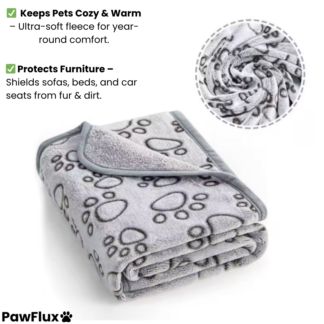 Soft Fleece Dog Blanket