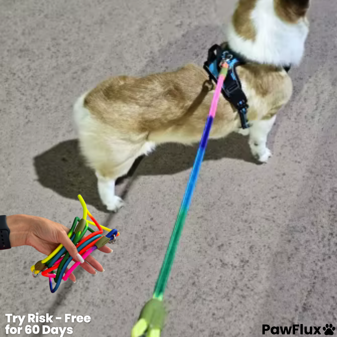 Reflective Hands-Free Dog Leash
