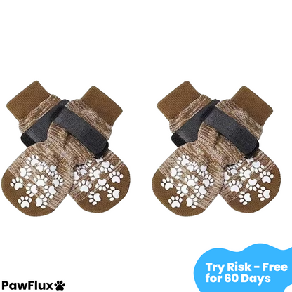 Anti-Slip Dog Socks with Straps