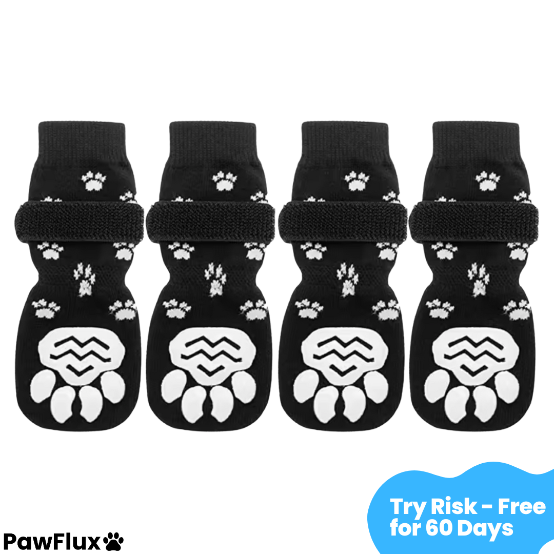 Anti-Slip Dog Socks with Straps
