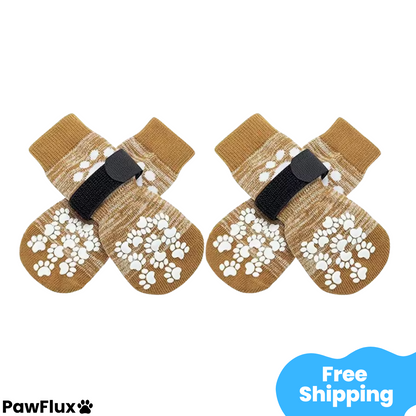 Anti-Slip Dog Socks with Straps