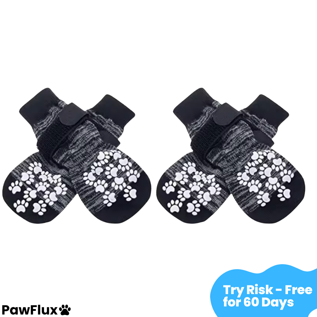 Anti-Slip Dog Socks with Straps