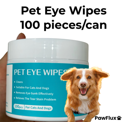 100 Gentle Tear Stain Eye Wipes FREE $25 Value Gift