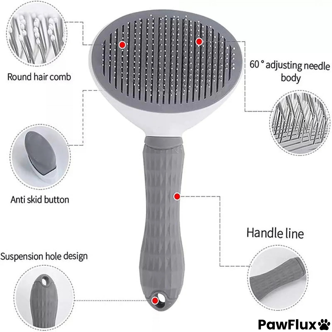 Self-Cleaning Dog Brush