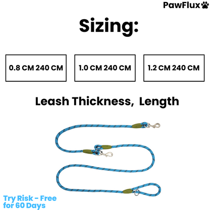Reflective Hands-Free Dog Leash