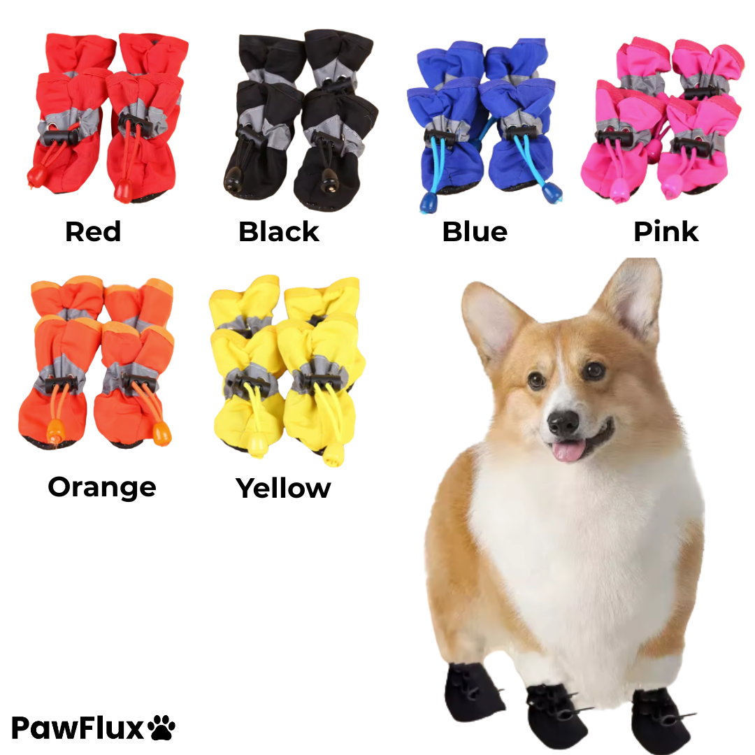 Waterproof Anti-Slip Dog Shoes